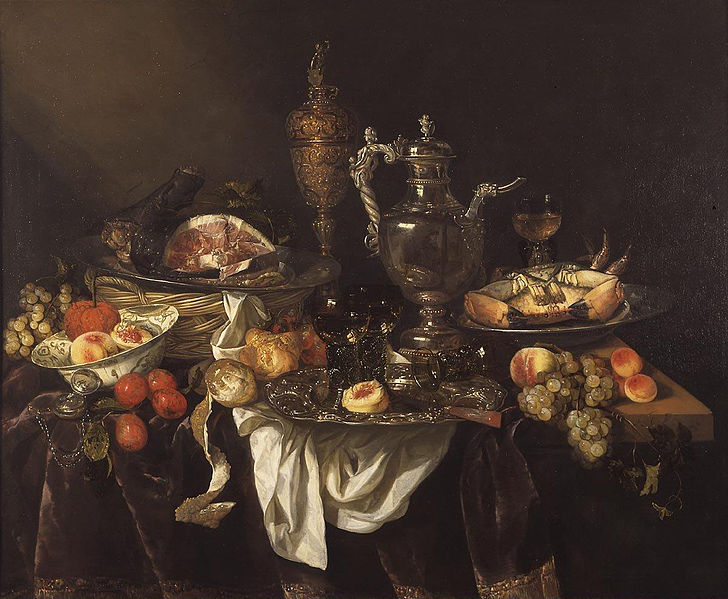 Banquet still life